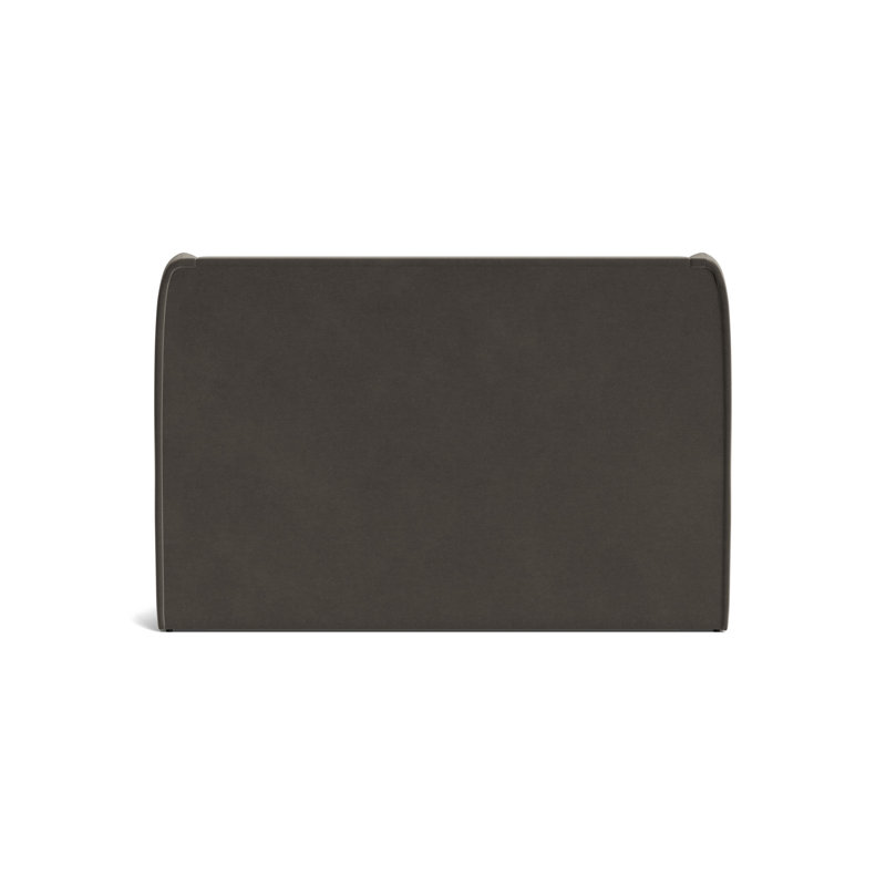 Niles 48 Floating Rail Bed, King, Performance Velvet - Graphite