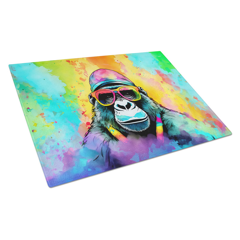 Planche à découper en verre Hippie