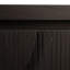 Sleek Black Console Table With Storage Drawers