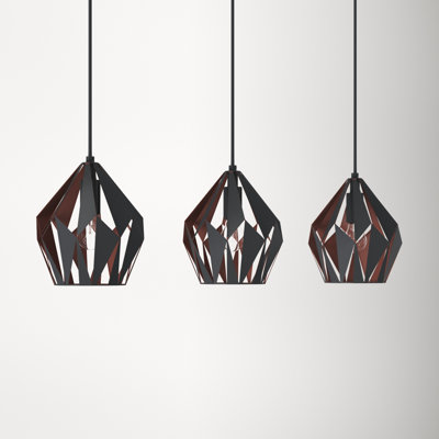 Birchard 3 - Light Kitchen Island Pendant