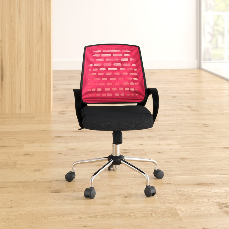 Carousel Office Chair, Raspberry