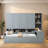 3 Drawers Daybed With Desk, Storage Cabinet, Bookcase, Wardrobe-248785907-248785906