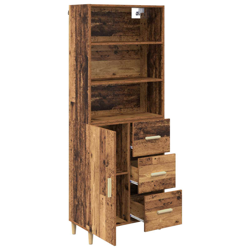 69.5cm Sideboard, Old Wood