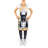 No Pattern Bib Apron