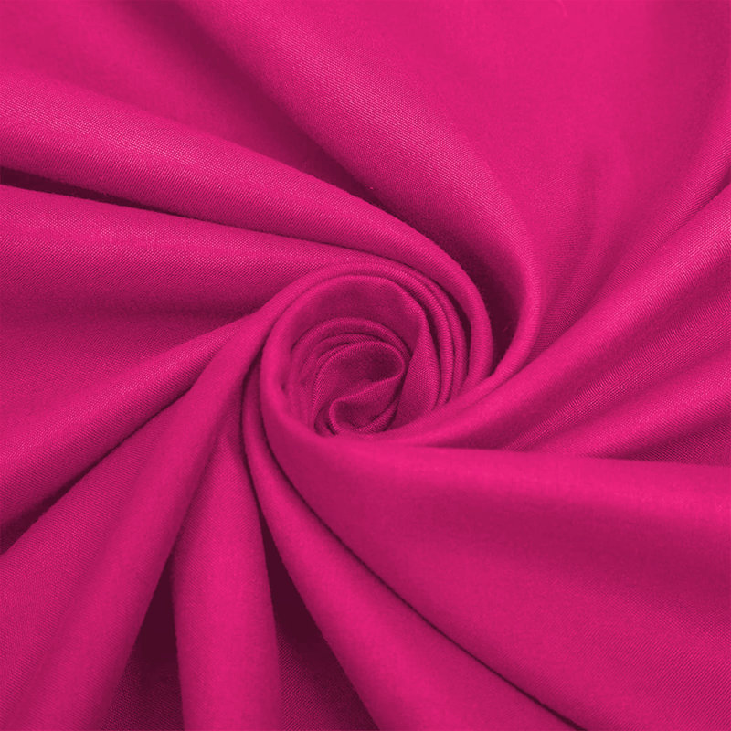 Super Soft Microfiber Fitted Sheet – 25cm Deep Pocket, Brushed Finish, Single (3'), Pink