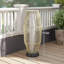 Solar Powered Integrated LED Metal Rattan Lamp