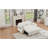 61.4-inch pull-out sofa bed convertible sofa sofa armrest sofa modern sofa bed with adjustable backrest, beige-1059074143