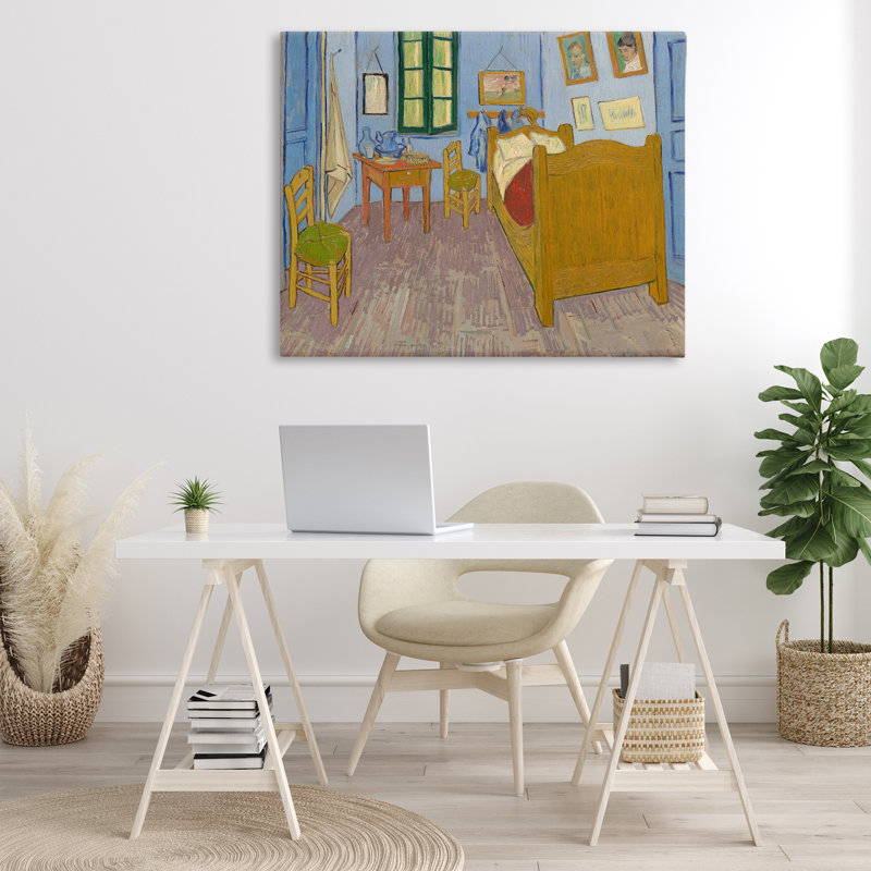 Art mural classique sur toile de chambre à coucher Van Gogh par one1000paintings, H 36 po x l 48 po