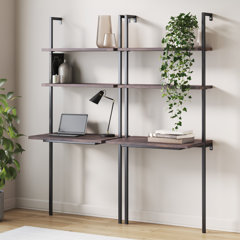 Ladder Shelf Wall Desk (28)