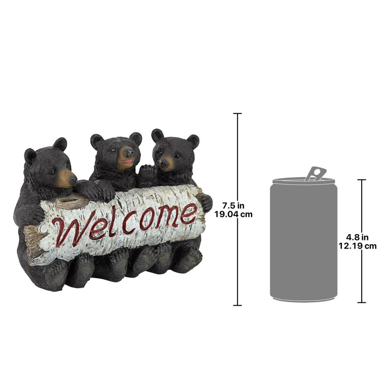 Figurine ours noir