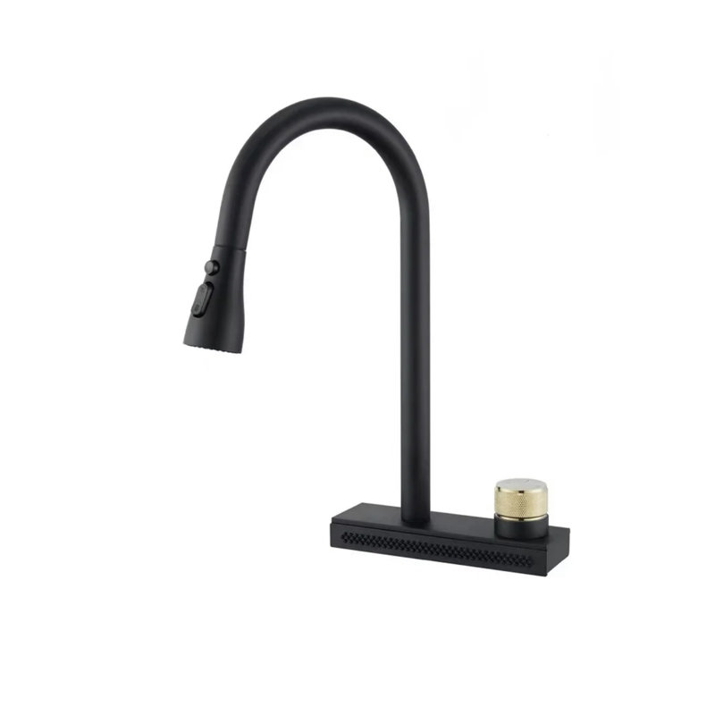 Robinet de cuisine AvaMalis, Noir