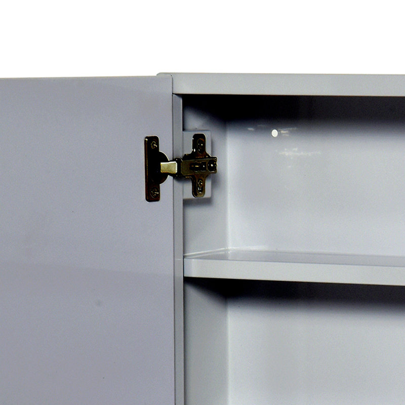Armoire à pharmacie avec cadre en acier 24 po x 22 po Kleankin