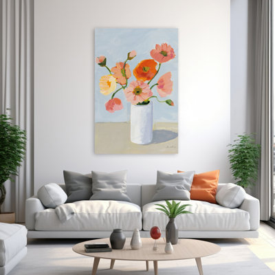 Coquelicots de style contemporain et champêtre
