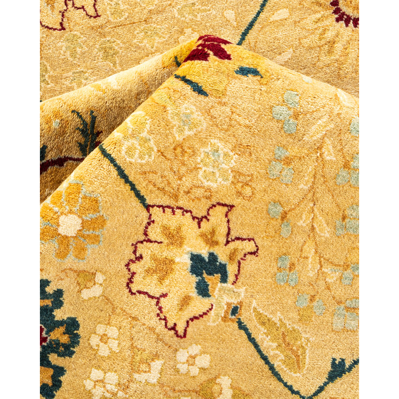 Classic One-of-a-Kind 9' 1" X 11' 9" Hand Knotted Area Rug