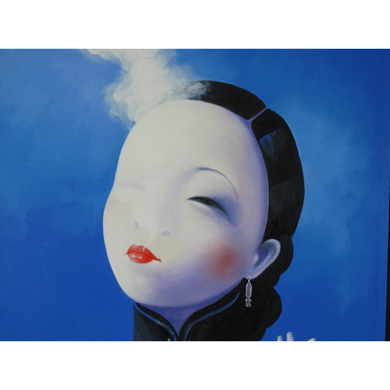 Portrait d'une célèbre star du cinéma chinois du début du 20e siècle