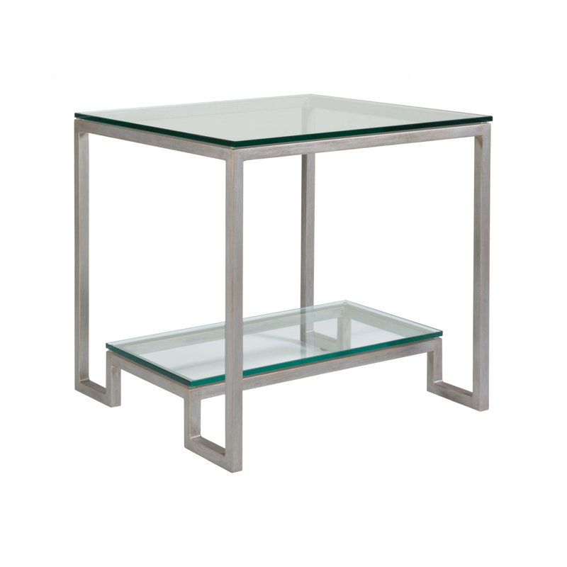 Ensemble de tables basses 2 pièces Metal Designs Bonaire, Argento