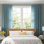 Myers Double-Lined Cotton Matelasse Curtain