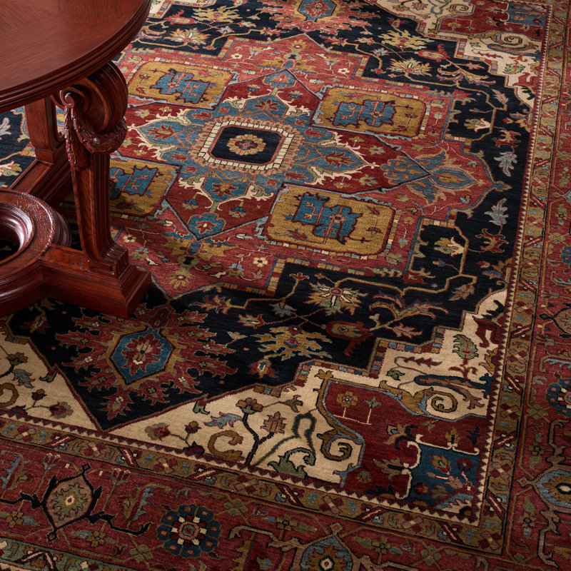 Ralph Lauren Wellesley Wool, Cotton Oriental Rug, Rectangle 8' x 10'