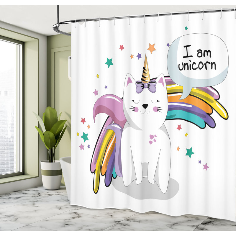 Multicolore rideau de douche Dakota Fields, H 70 po x l 69 po