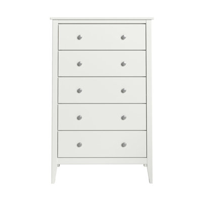 Commode 5 tiroirs en bois massif