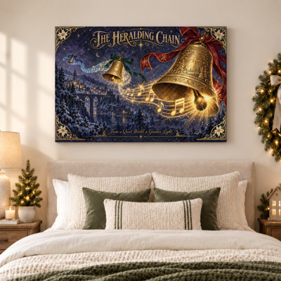 Art mural sur toile Golden Bells