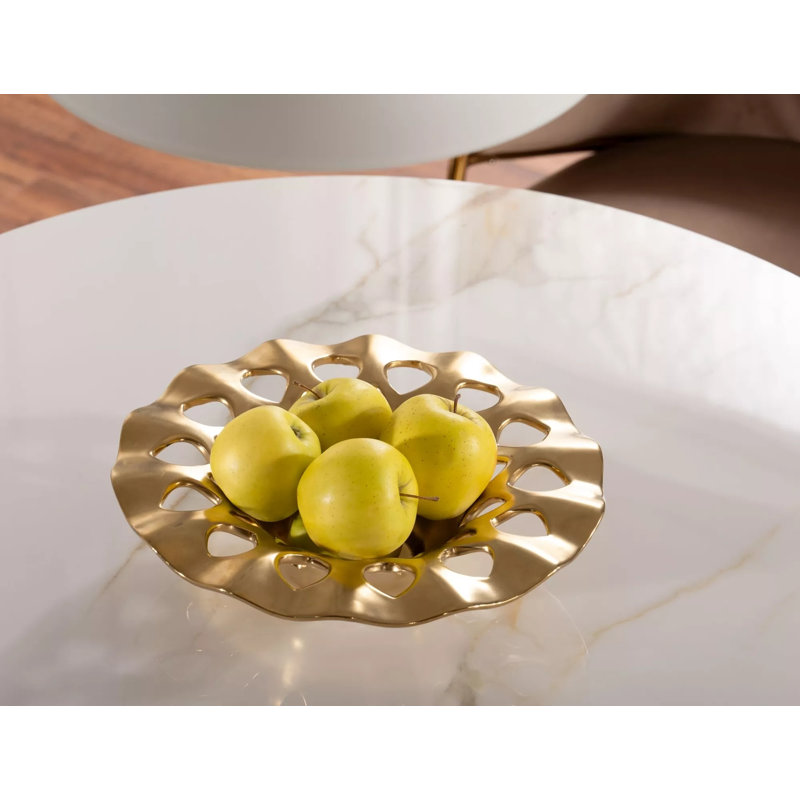Abdulazeem Round Metal Base Dining Table