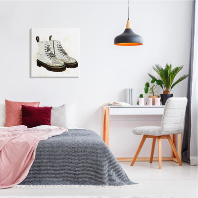 Fancy Boots Sparkling Fashion Shoes Deluxe Pattern by Ziwei Li - Graphic Art