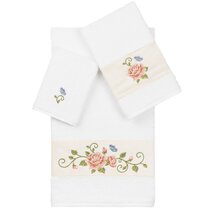 Sherry Kline Becall 3-Piece Decorative Towel Set - SK005027