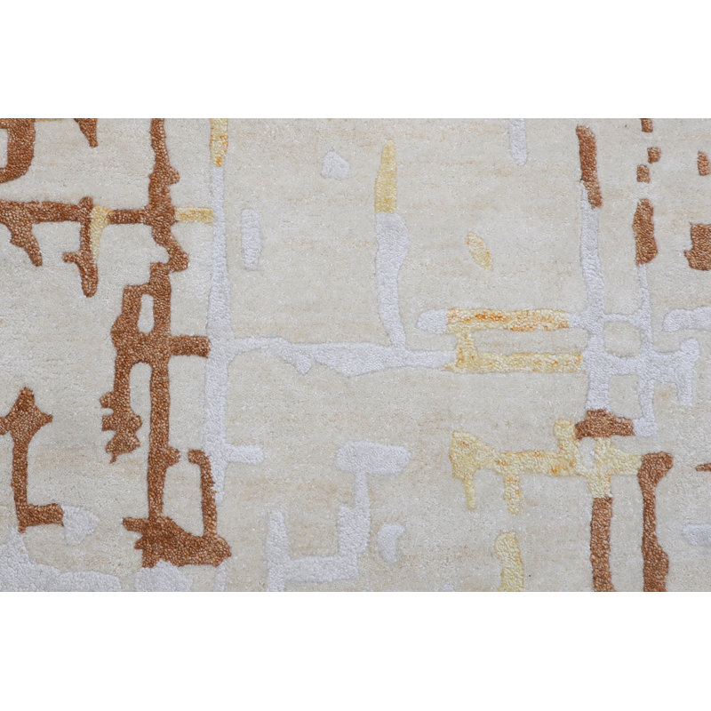 Abstract Area Rug, Rectangle 3' x 5'1"