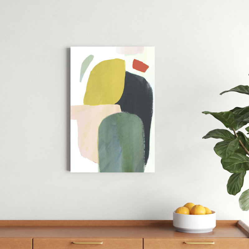 «Summer Salad I» par Victoria Borges, reproduction d'art sur toile, H 30 po x l 20 po, Toile tendue