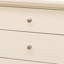 Charmante table de chevet décontractée en beige-387842675