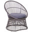 Asmita 2 - Person Wicker Patio Dining Set with Round Table , Cushions Included-29874366-29874361