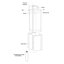 Applique murale d'extérieur de style crépuscule à l'aube à 1 lumière H 19 po Haviland, acier durable, abat-jour en verre transparent, compatible DEL pour porte de patio ou de garage-1013223607-998419856
