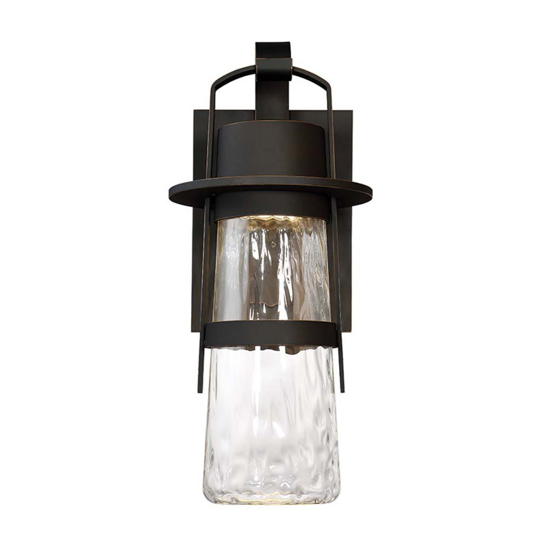 Balthus 1 - Bulb Outdoor Wall Lantern, 21" H x 9" W x 10.75" D, Oil Rubbed Bronze