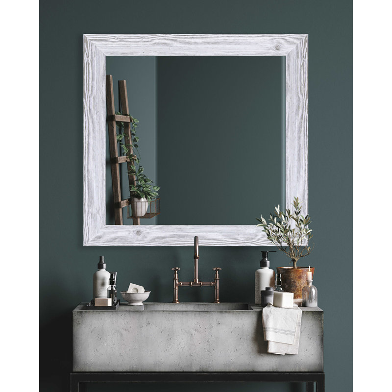 Miroir de salle de bain Chappa, 33 po x 44 po