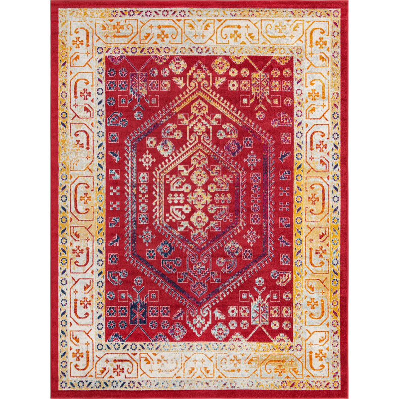 Milojica Oriental Indoor Rug, Rectangle 9' x 12'