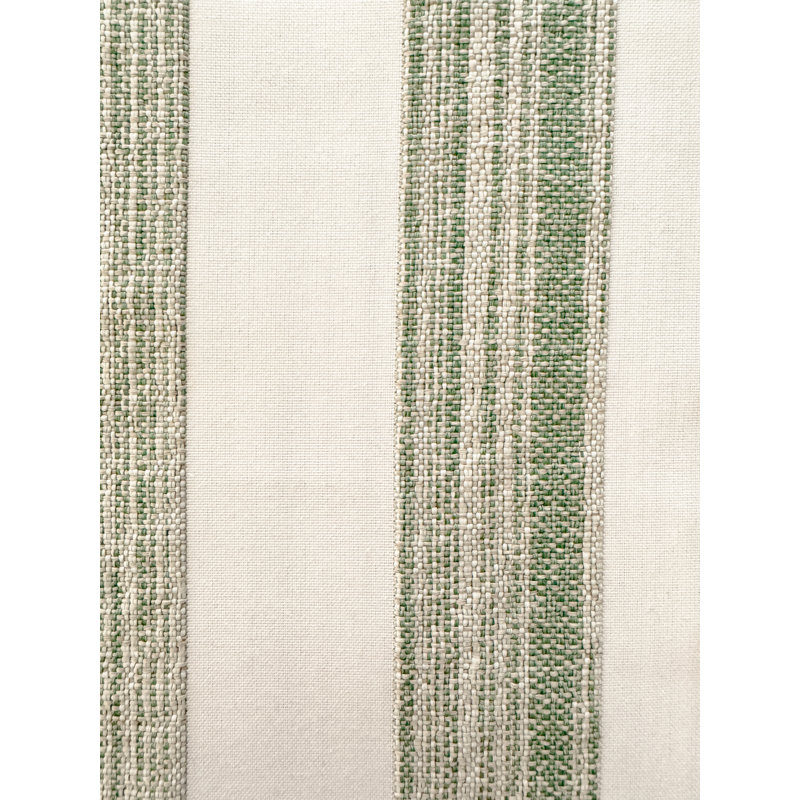 Mint Green Sardinia Stripe Indoor Outdoor Pillow 20x20, Light Copper, Square 20", Polyester