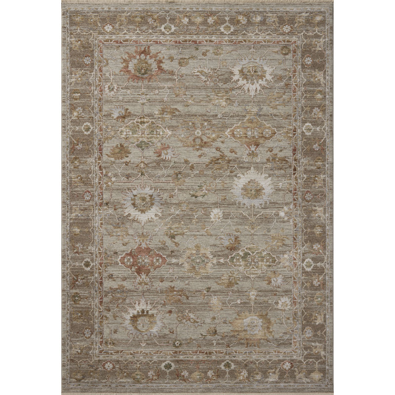 Tapis galet / lever de soleil Loloi Yanelis, 11 pi 6 po x 15 pi 6 po