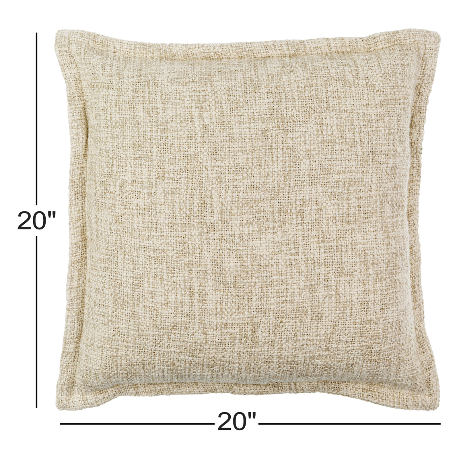 Warbler Throw Pillow, Beige