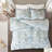 Full/queen Reversible Bedding With Printed Cotton Fabric
