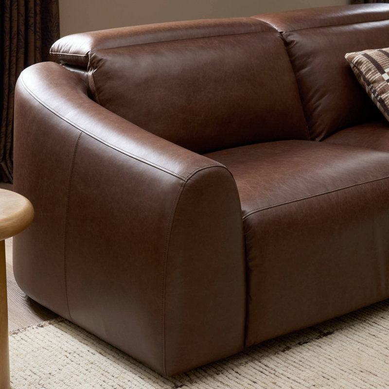 Alondra Sofa, Sonoma Coco Top Grain Leather