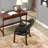Tufted Solid Back Arm Chair