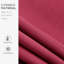 Auvent de patio 8 pi x 7 pi, soleil manuel rétractable. Vin rouge, s'ajuste pour tenir à l'écart, réduire la chaleur, fonctionne sur différentes surfaces Soleil ajustable,