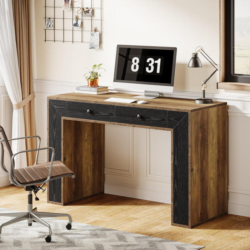 47.24'' Computer Desk With 2 Drawers