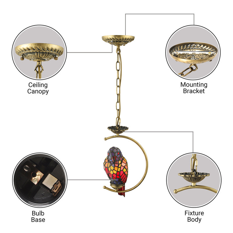Schlueter 1 - Light Bronze Pendant