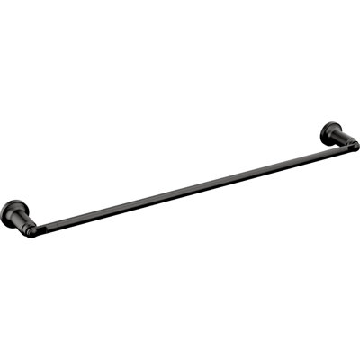 Delta Saylor Wall Mounted 24" Towel Bar in Matte Black
