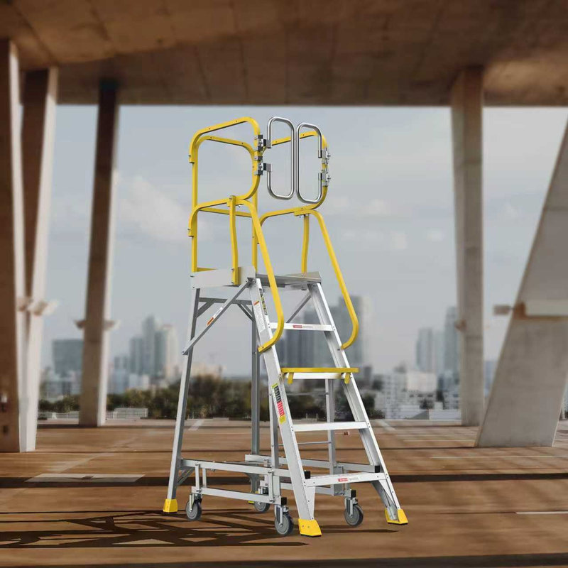 - Step Lightweight Folding Step Ladder