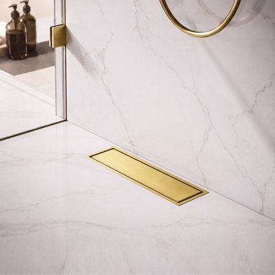 12" Linear Grid Shower Drain