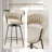 360°Swivel Bar Chairs Set Of 2, Equipped With Soft Cushioned Backrest Counter Stool-925333129