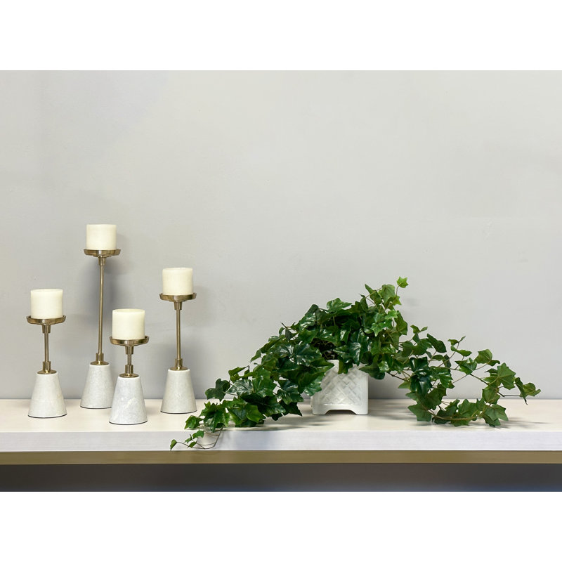 Oakes Faux Ivy Plant in Ceramic Pot